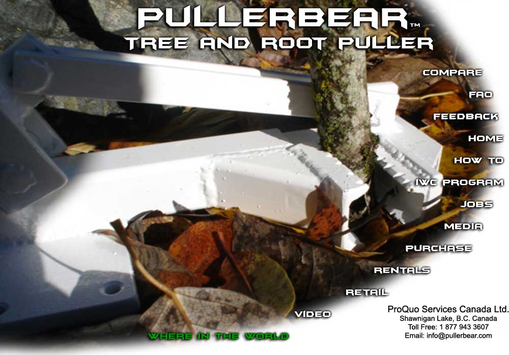 World's best tree puller